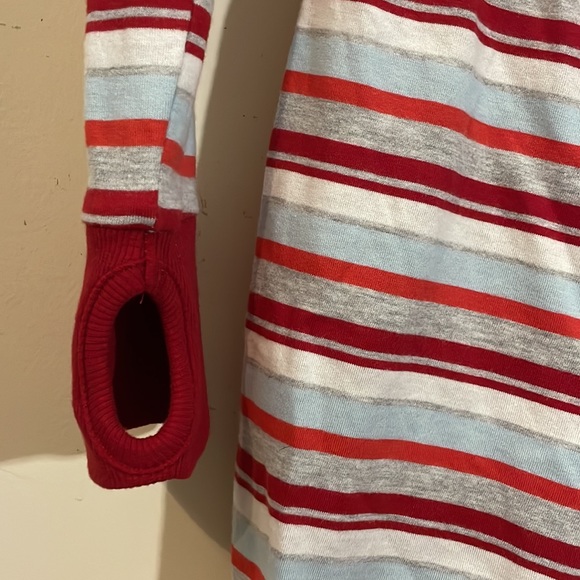 La Vie En Rose Striped Long Sleeve Pyjama Romper Size Small - Picture 7 of 13